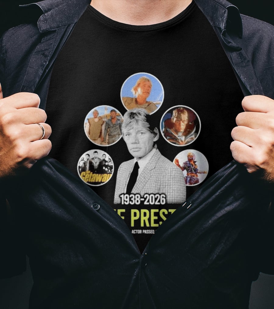 Veteran Actor Mike Preston 1938 2026 Mad Max The Getaway T-Shirt