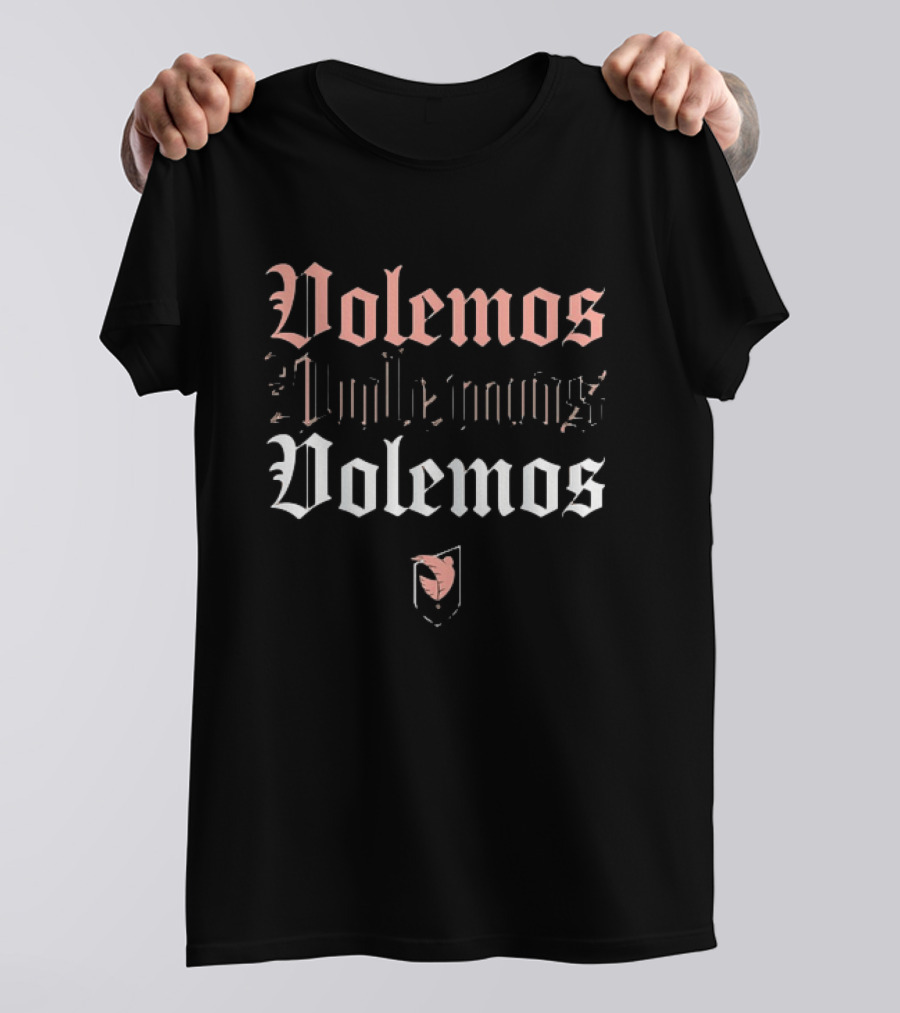 Volemos Angel City Emblem And Shield Crest T-Shirt