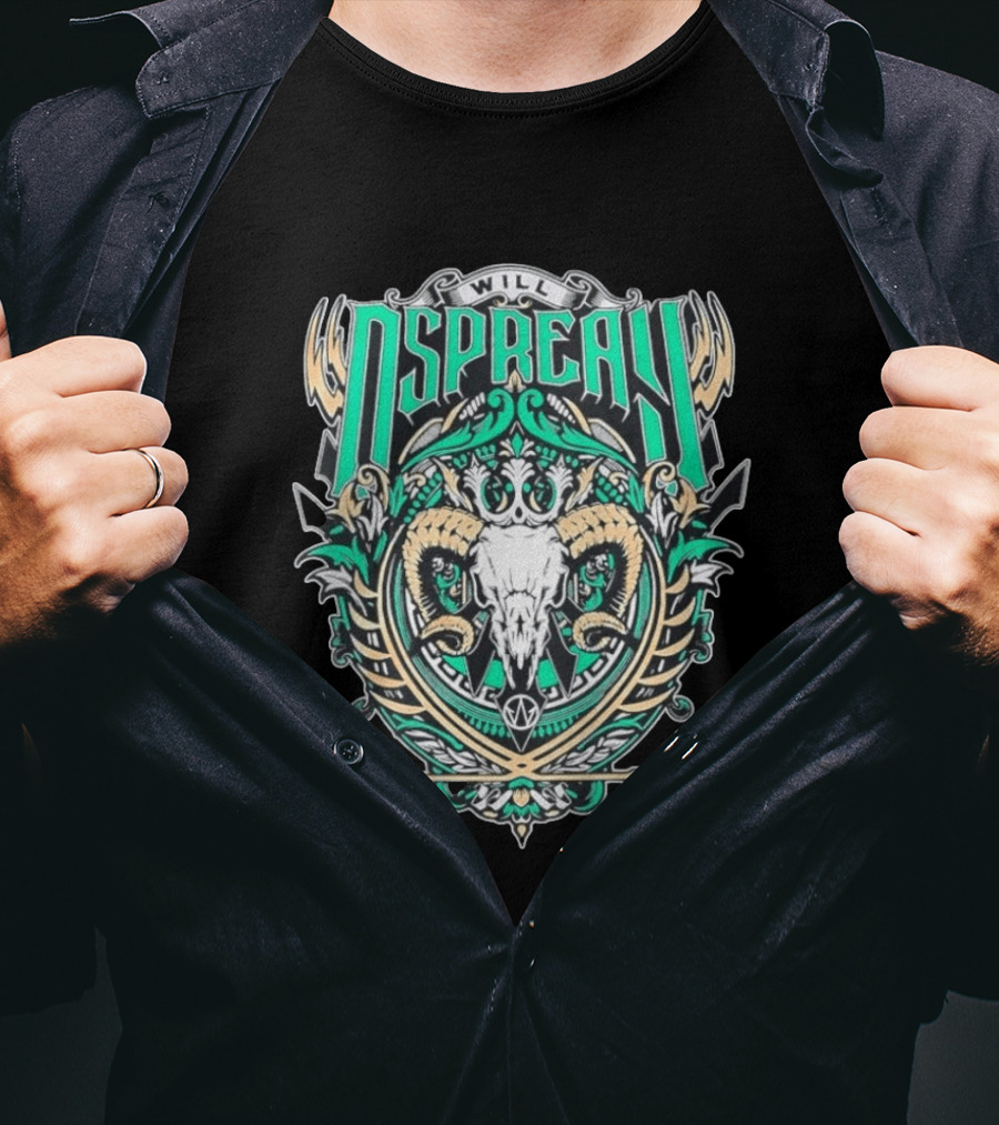 Will Ospreay Ram Skull Crest Vortex T-Shirt