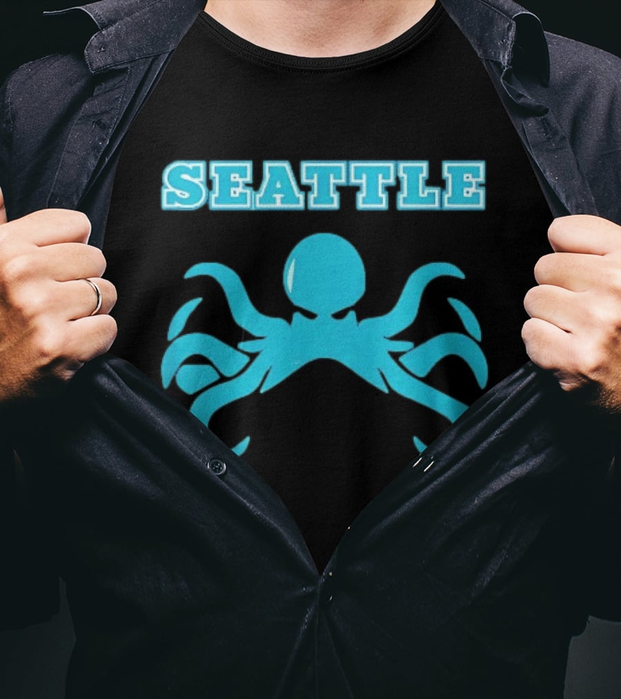 Seattle Kraken Team Octopus T-Shirt