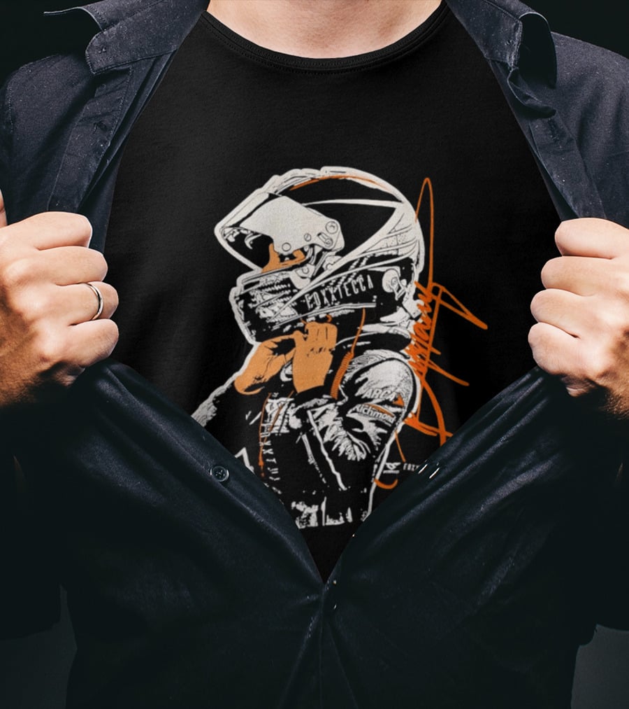 Foxxtecca ARCA Richmond Racing Motorsport Helmet Racer T-Shirt