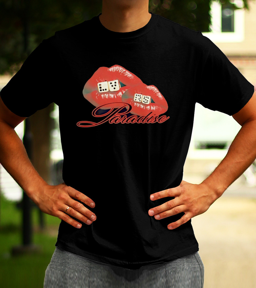 Paradise Lips Dice RS LV T-Shirt