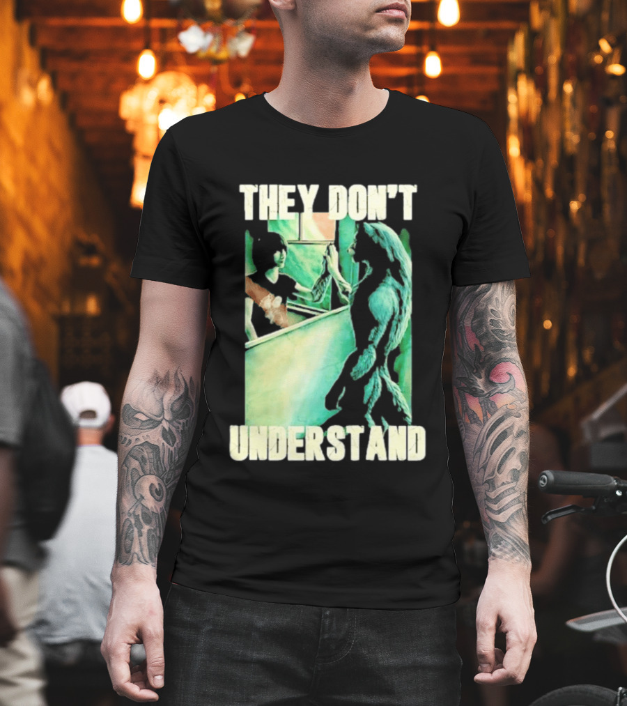 They Don't Understand Werewolf Mirror Reflection T-Shirt