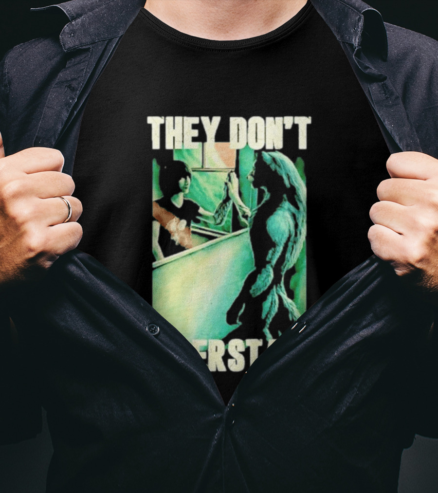 They Don't Understand Werewolf Mirror Reflection T-Shirt