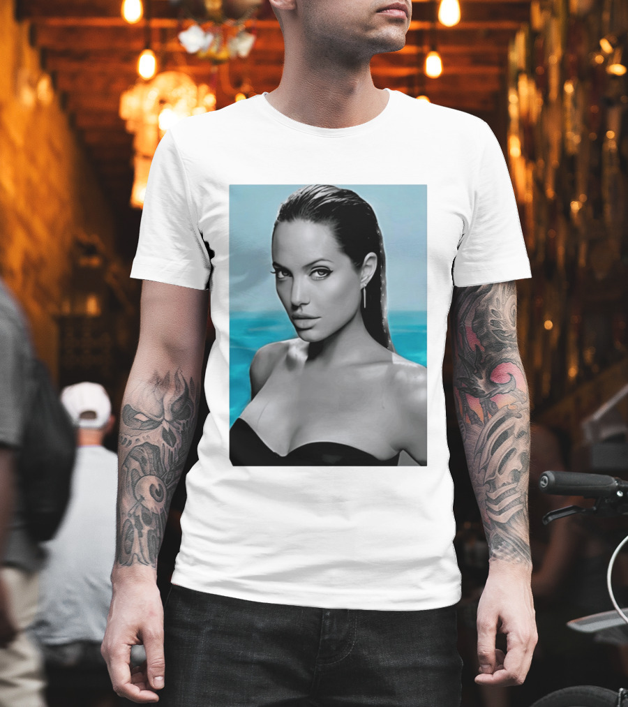 Angelina Jolie Ocean View T-Shirt