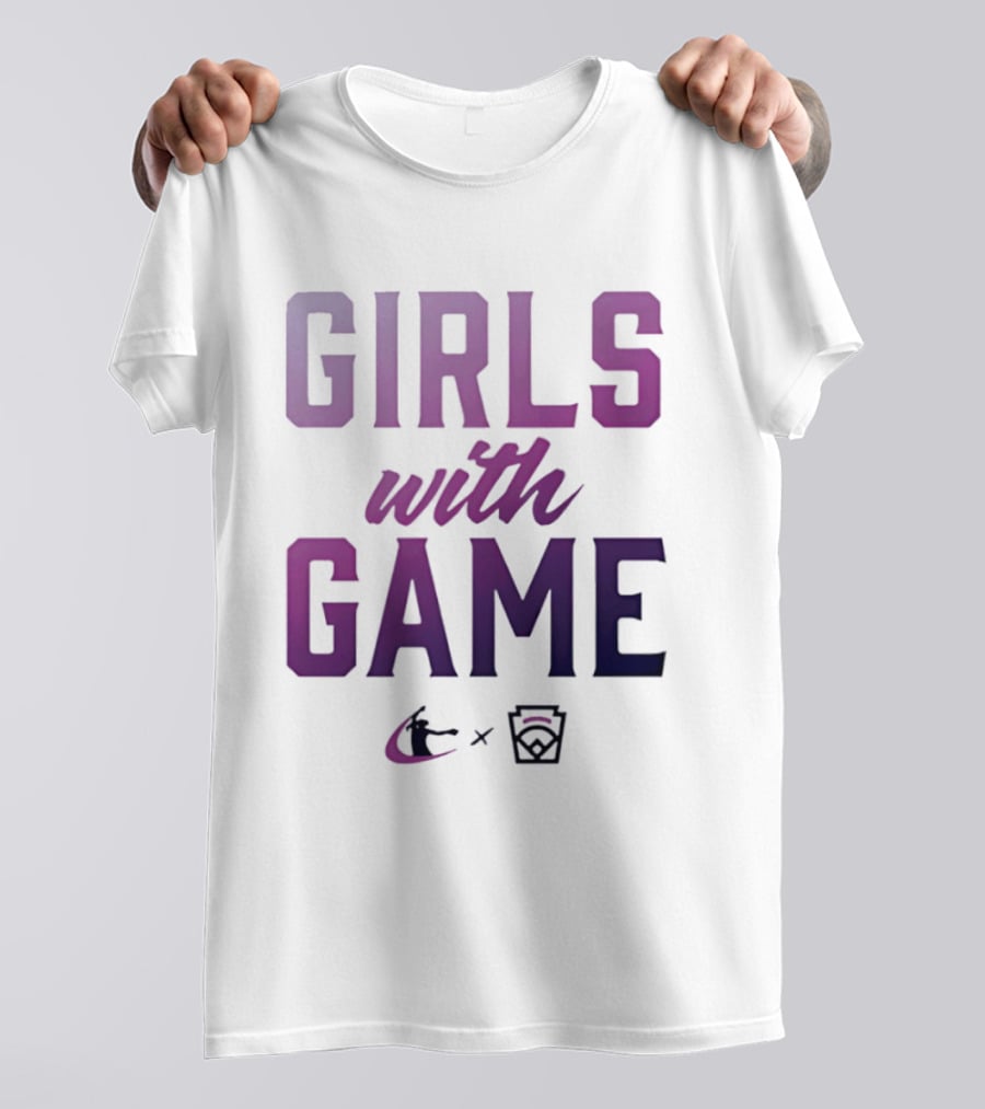 Girls With Game X Little League Softball T-Shirt
