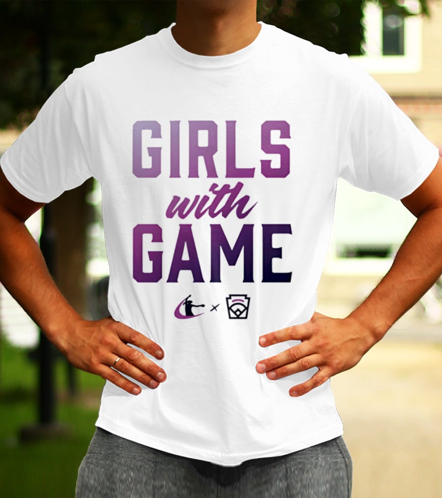 Girls With Game X Little League Softball T-Shirt