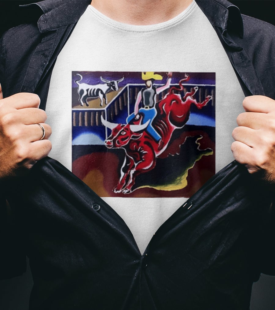 I Went To A Rodeo And All I Got Was A Shitty Rage Former Cowboy Bull Riding Rodeo T-Shirt