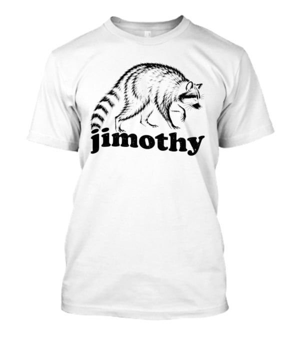 Jimothy Raccoon Walking T-Shirt