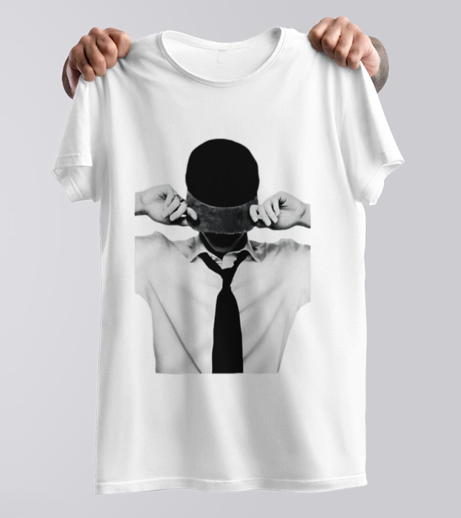 Jungkook BTS Black And White Cap And Tie T-Shirt