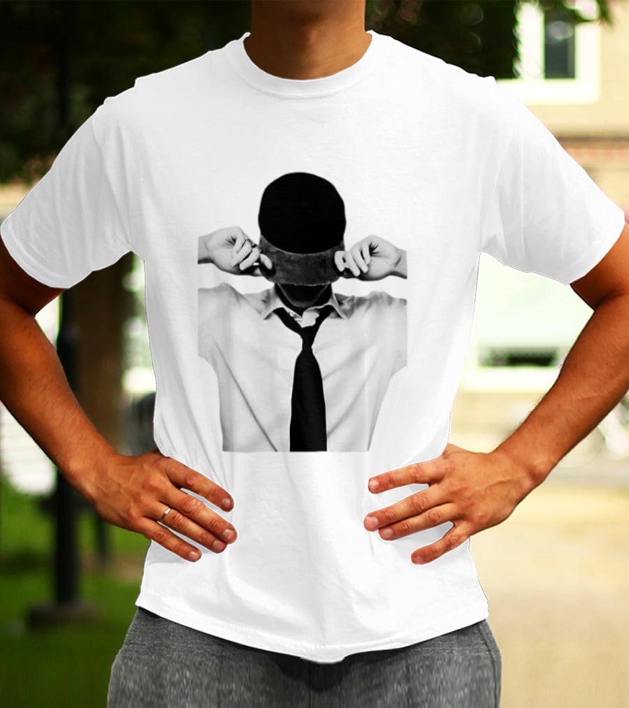 Jungkook BTS Black And White Cap And Tie T-Shirt