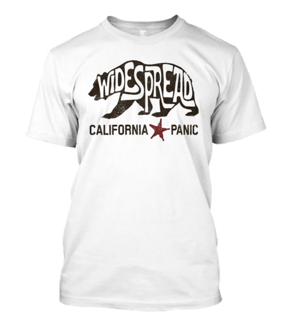 Widespread Bear California Panic Jam Band T-Shirt