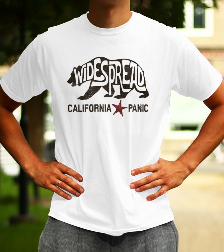 Widespread Bear California Panic Jam Band T-Shirt