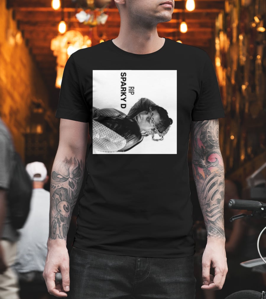 RIP Sparky D 80s Rap Legend Remembered T-Shirt