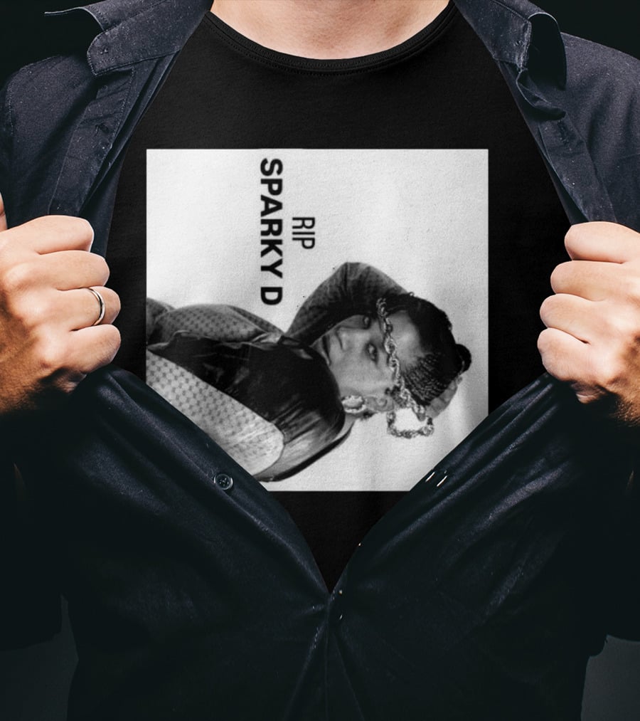 RIP Sparky D 80s Rap Legend Remembered T-Shirt