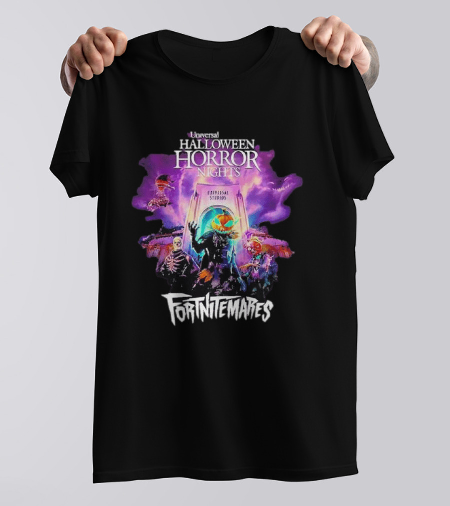 Universal Halloween Horror Nights 2026 Universal Studios Fortnitemares T-Shirt