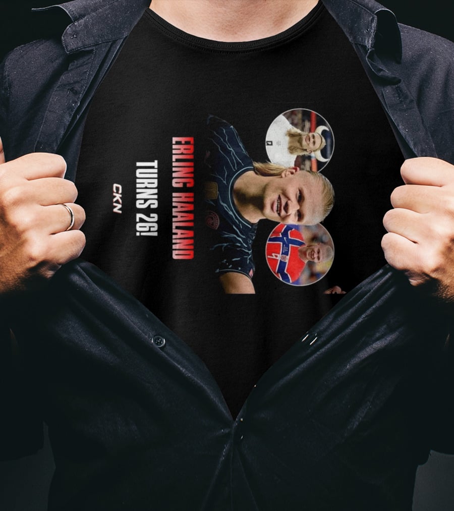 Erling Haaland Turns 26 CKN T-Shirt