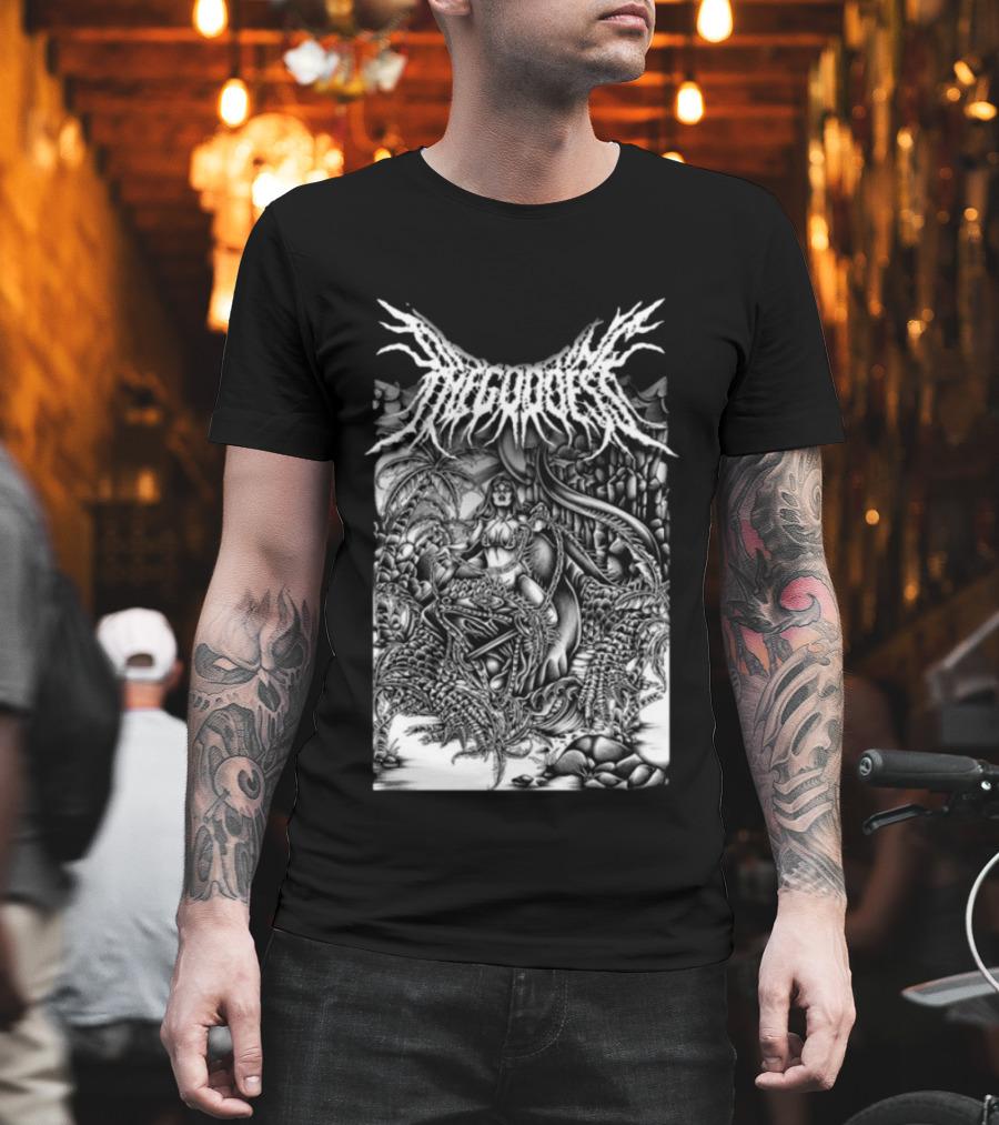Impericon Store Disfiguring The Goddess Galapagos Metal Art Reptile Island T-Shirt