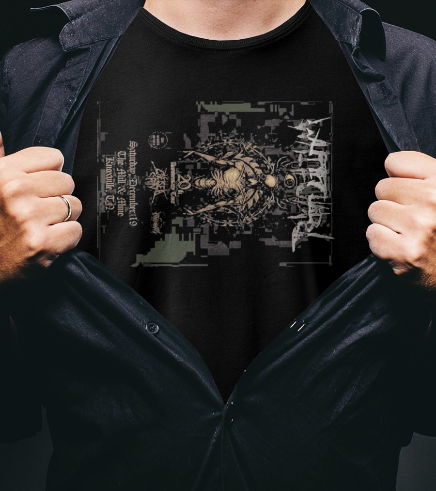 Whitechapel 20th Anniversary Tour Knoxville December 9 The Mill & Mine 2026 T-Shirt