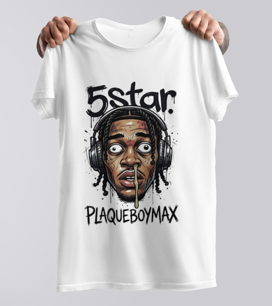Plaqueboymax 5 Star Twitch Streamer T-Shirt