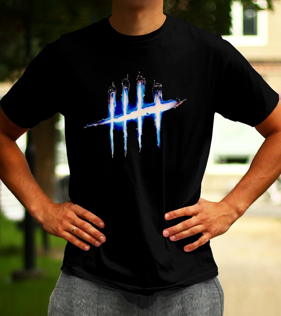 AEW Dead By Daylight Claw Mark All Elite Wrestling Collaboration T-Shirt