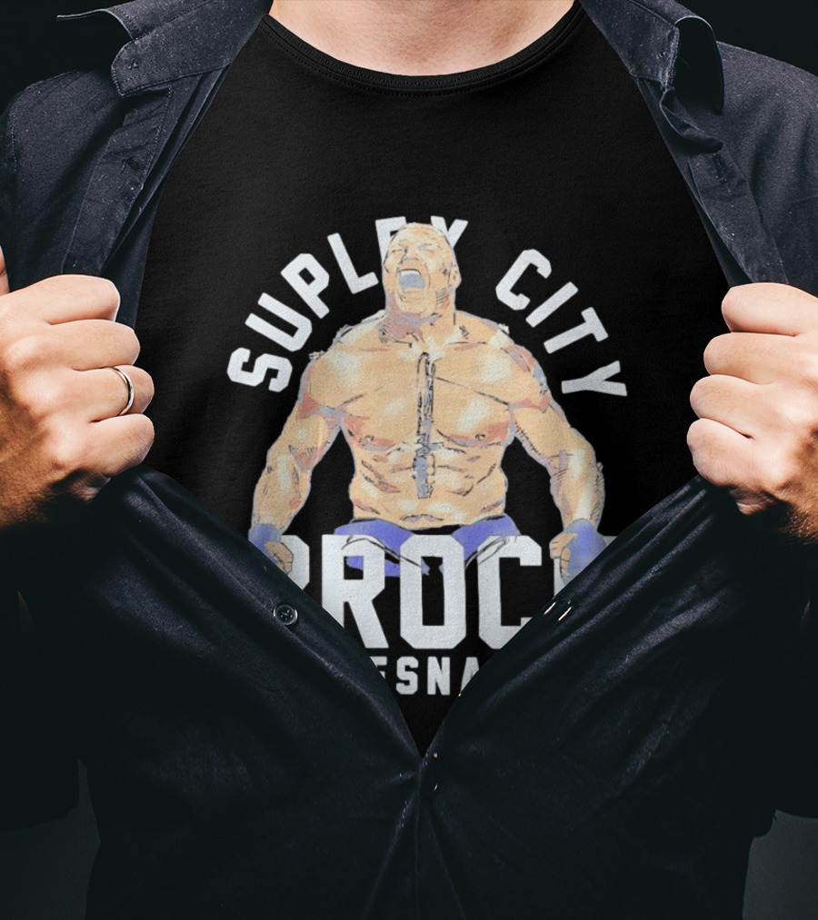 Brock Lesnar Suplex City The Beast Incarnate WWE Wrestling T-Shirt