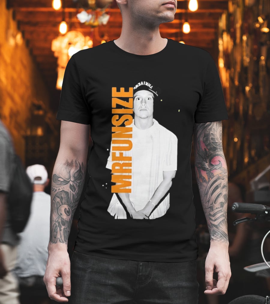 MrFunsize Thrive Est 2015 Black And White T-Shirt