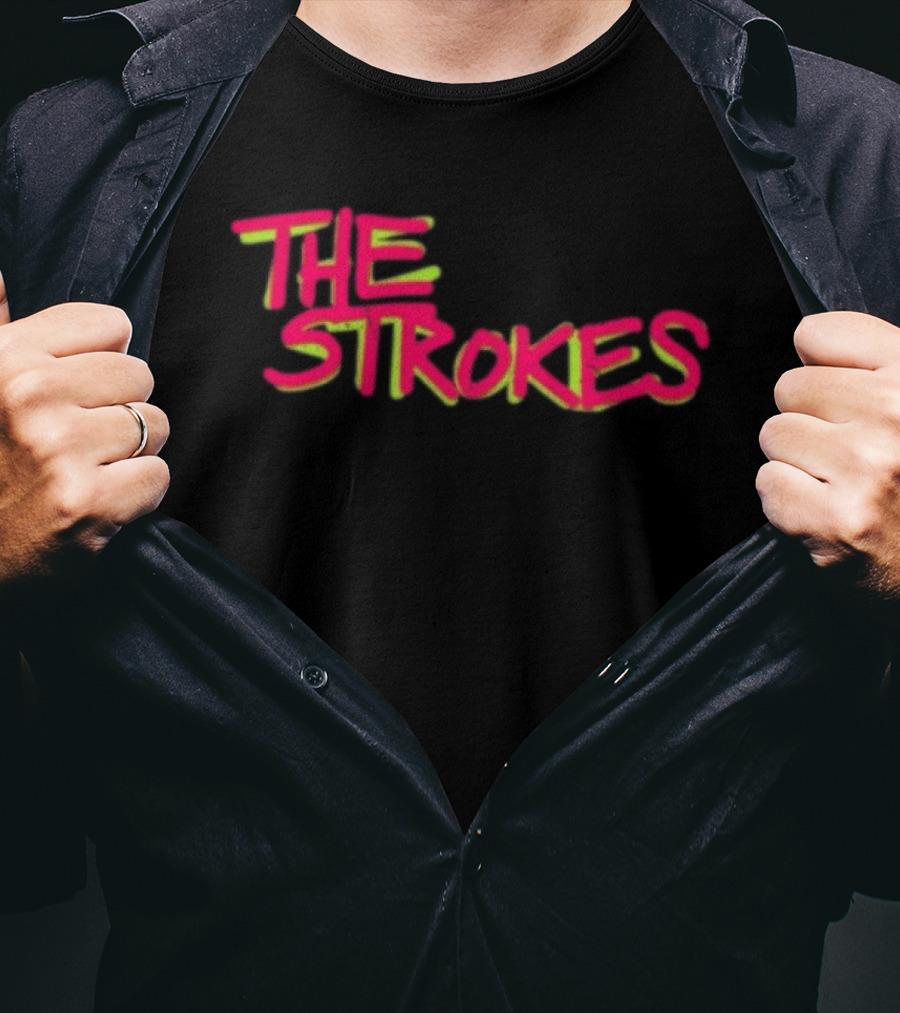 The Strokes Store Neon Shadow T-Shirt