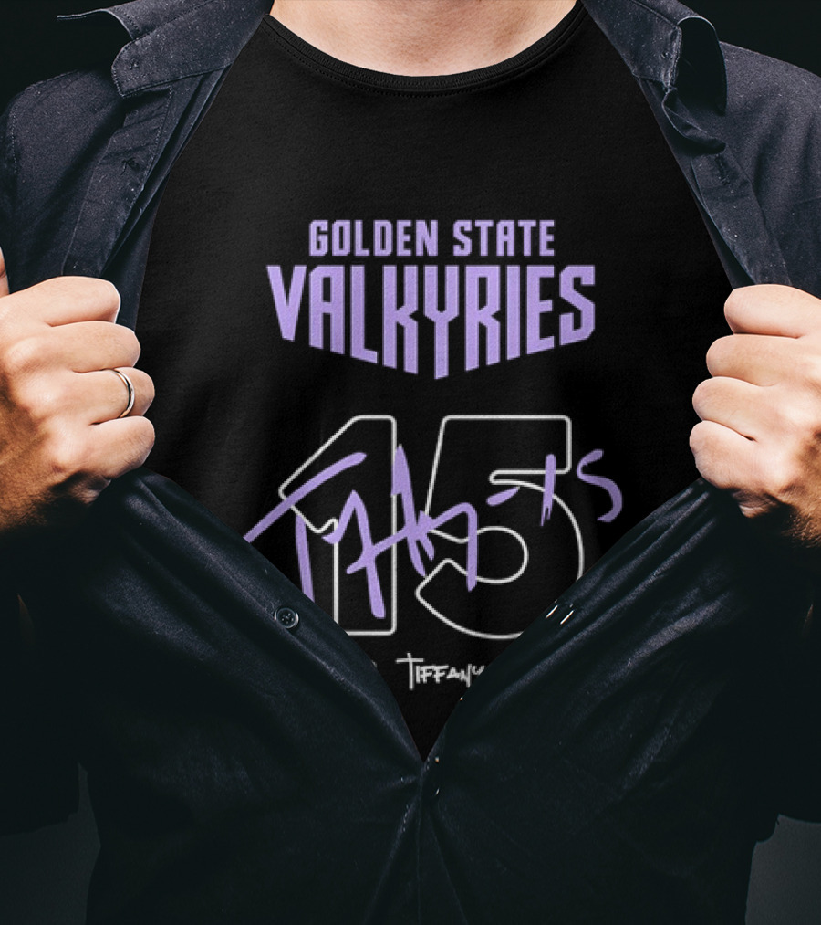 Golden State Valkyries 15 Tiffany Hayes T-Shirt