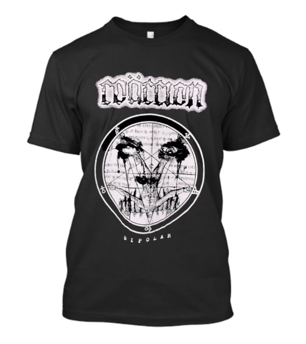Moment Bipolar Occult Pentagram Gothic Metal Eyed T-Shirt