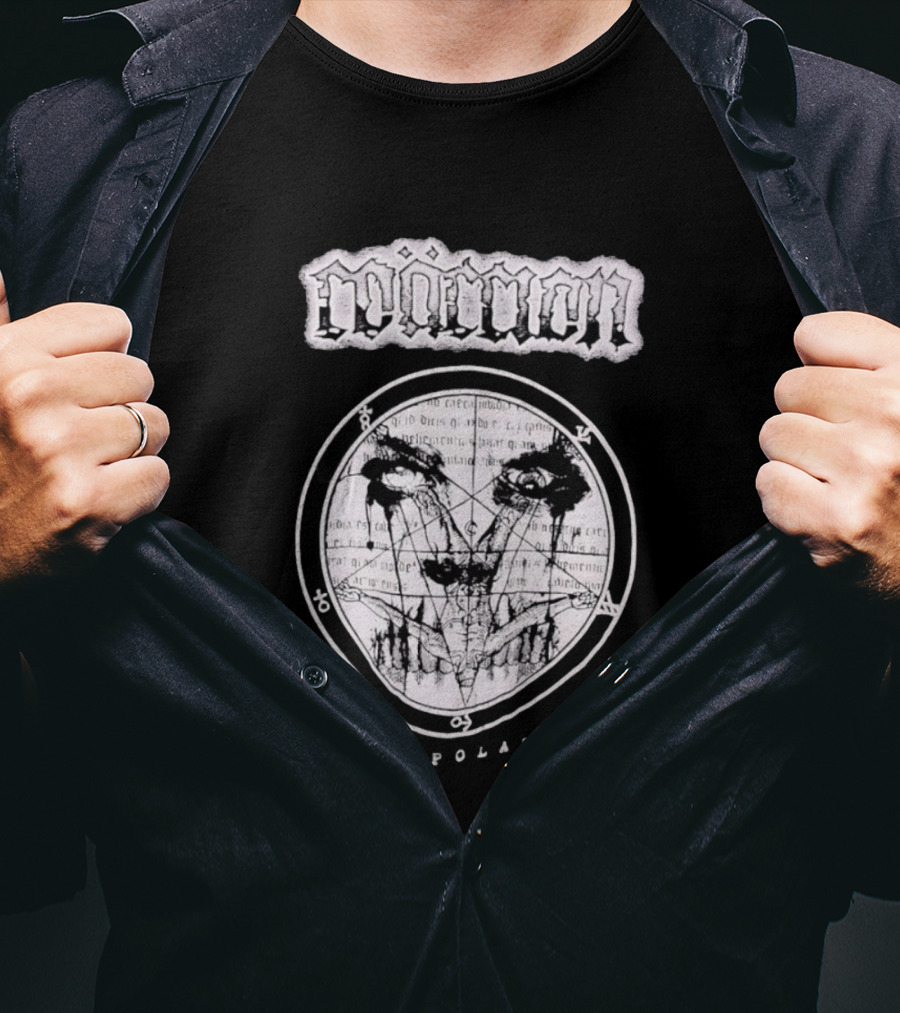 Moment Bipolar Occult Pentagram Gothic Metal Eyed T-Shirt