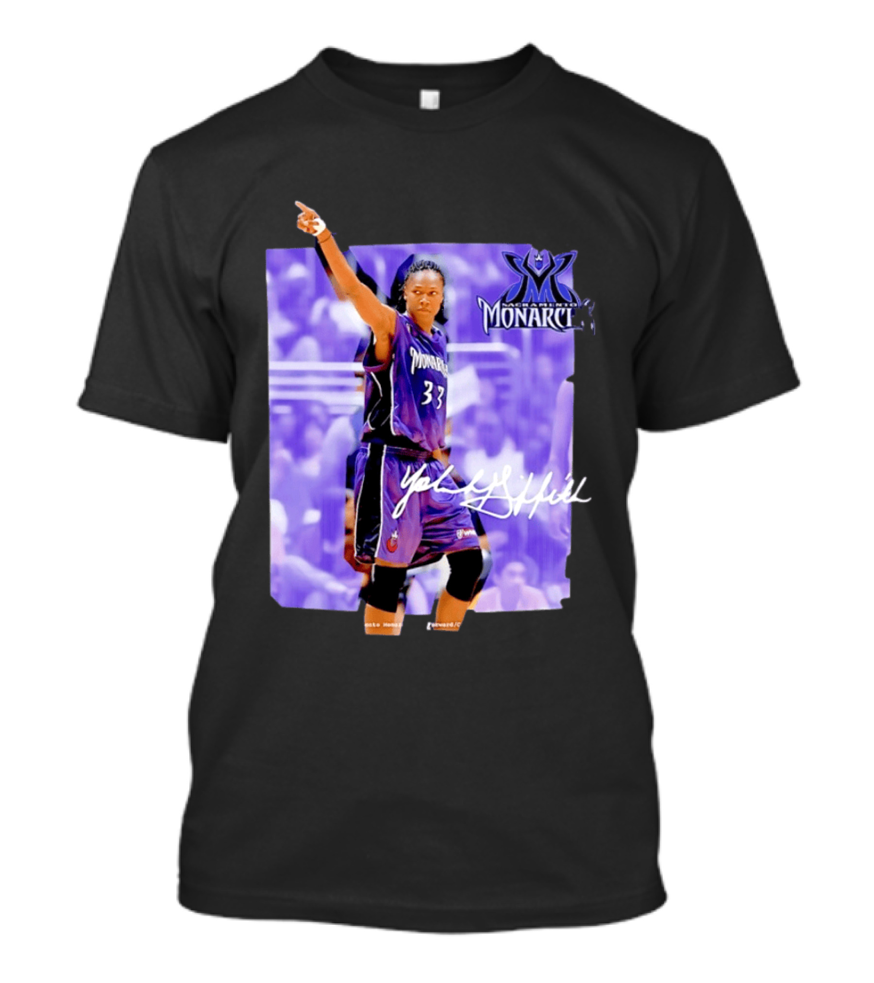 Yolanda Griffith Sacramento Monarchs 33 SLAM T-Shirt
