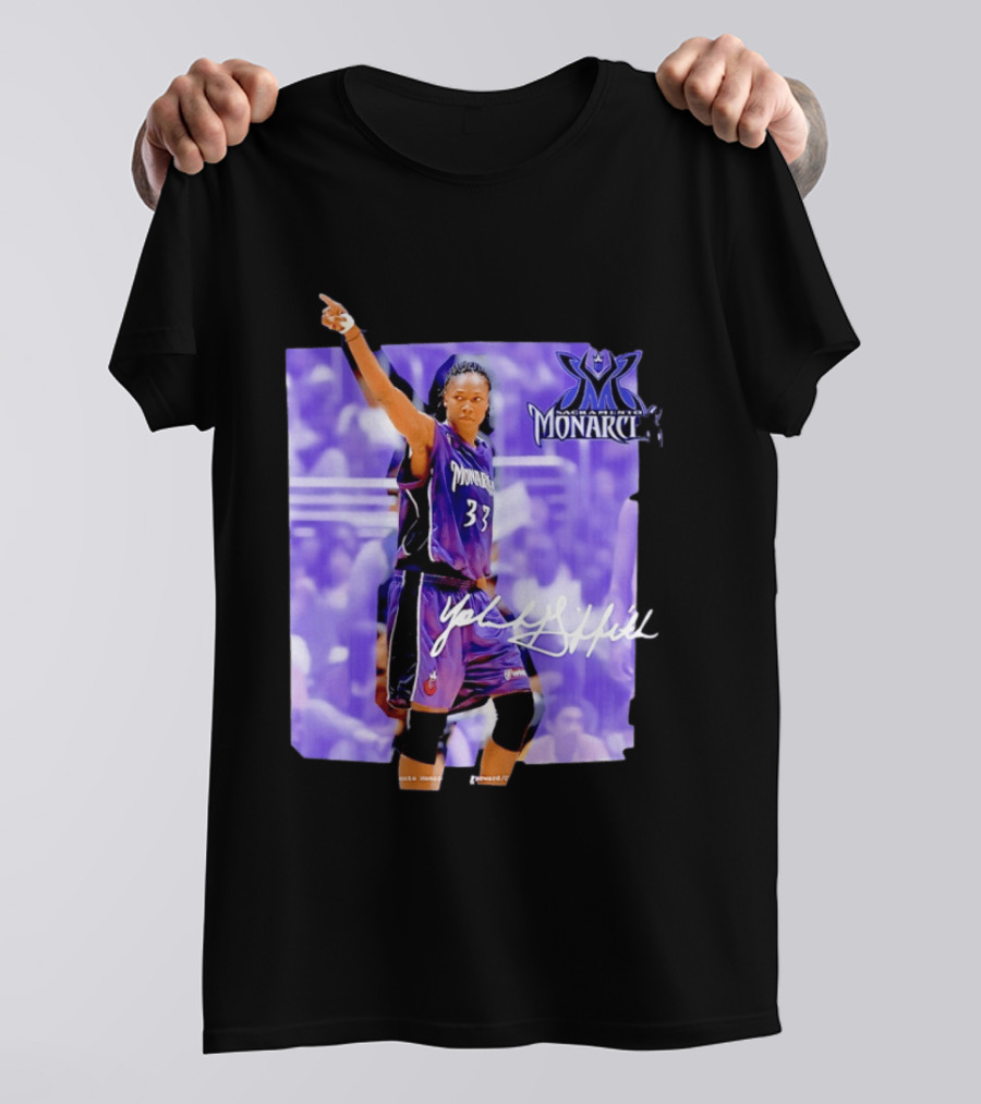 Yolanda Griffith Sacramento Monarchs 33 SLAM T-Shirt