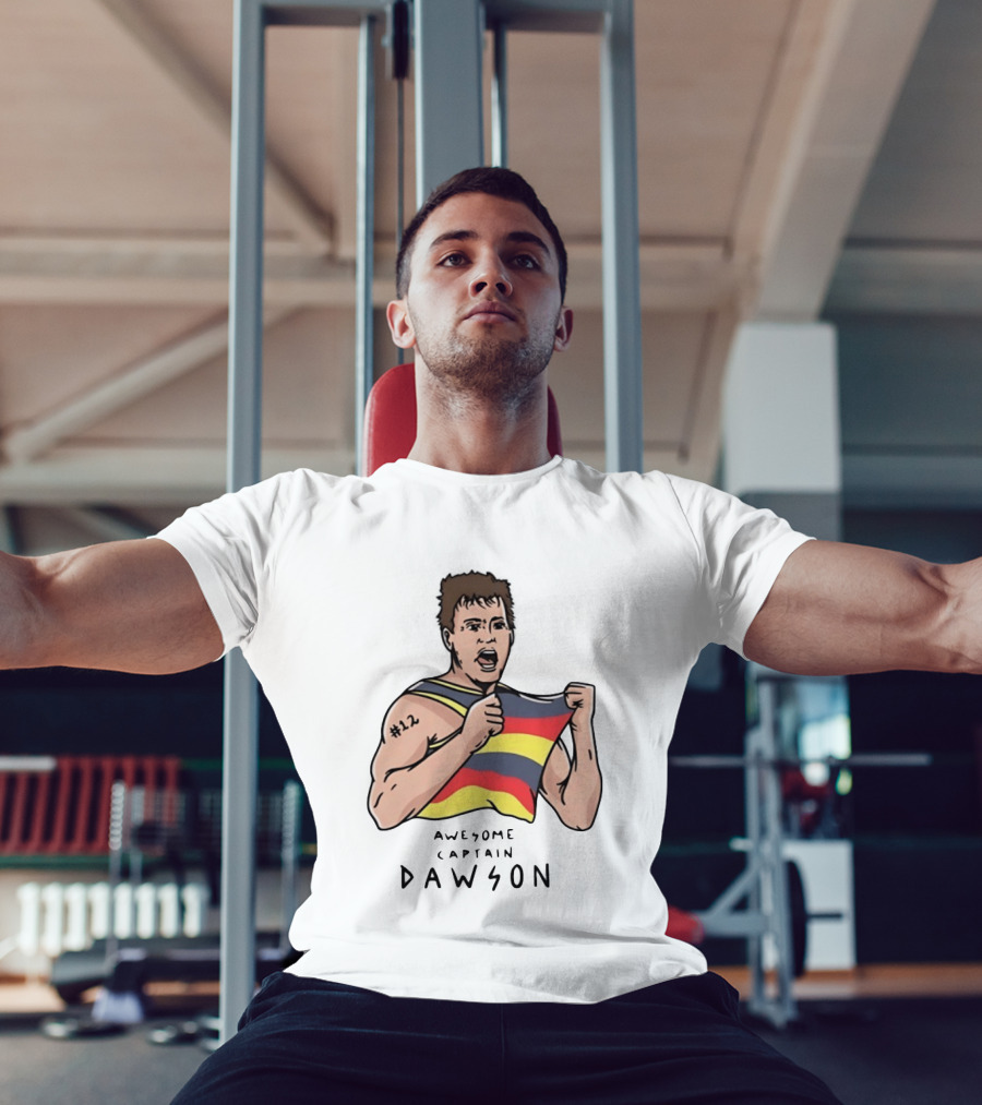 Awesome Captain Dawson No 12 Athlete Sports Victory T-Shirt