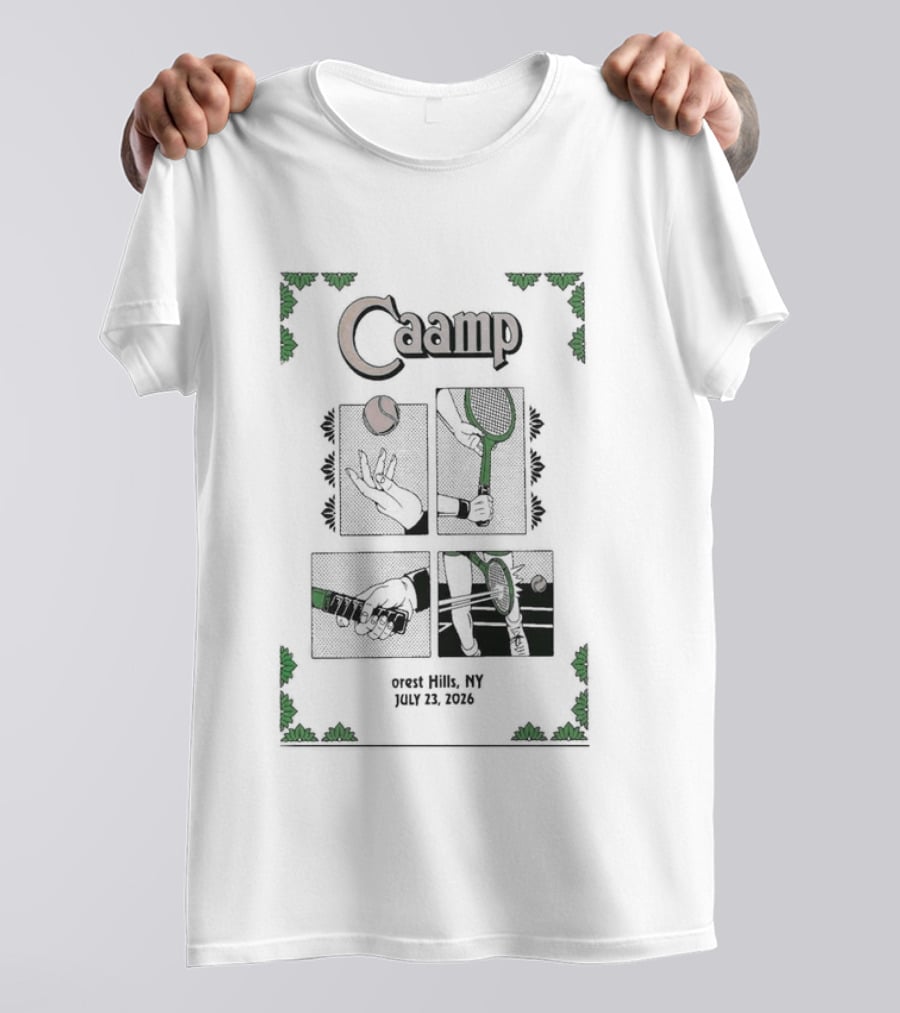 Caamp Tennis Forest Hills NY July 23 2026 T-Shirt