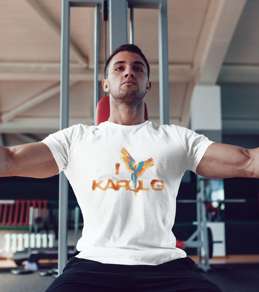 I Love Karol G Parrot Bird T-Shirt