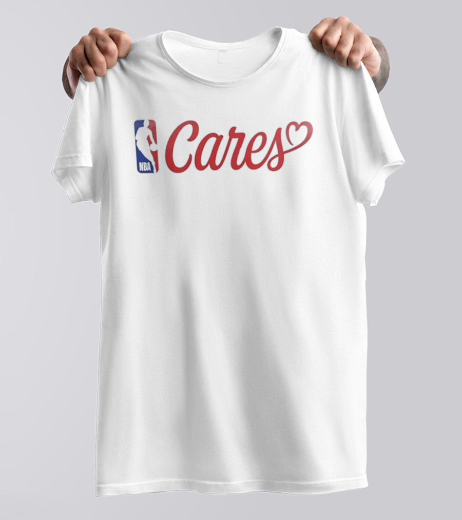 NBA Cares Heartfelt Basketball Community Initiative T-Shirt