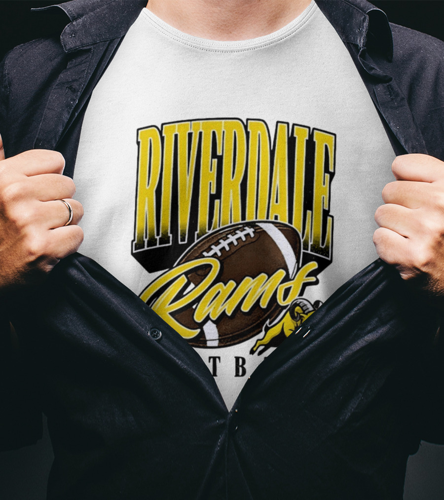 Riverdale Rams Football Varsity Sports Team T-Shirt