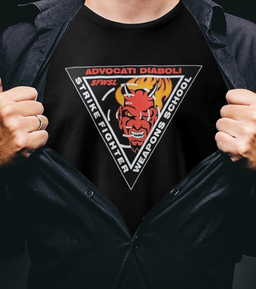 Advocati Diaboli SFWSL Strike Fighter Weapons School Devil T-Shirt