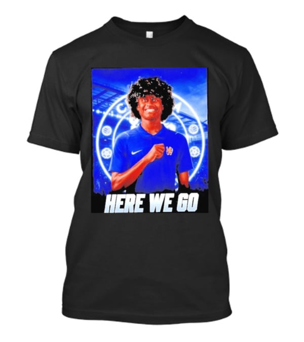 Benji Flowers Chelsea Football Here We Go T-Shirt