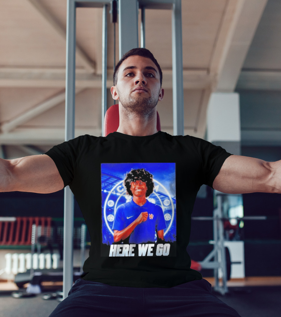 Benji Flowers Chelsea Football Here We Go T-Shirt