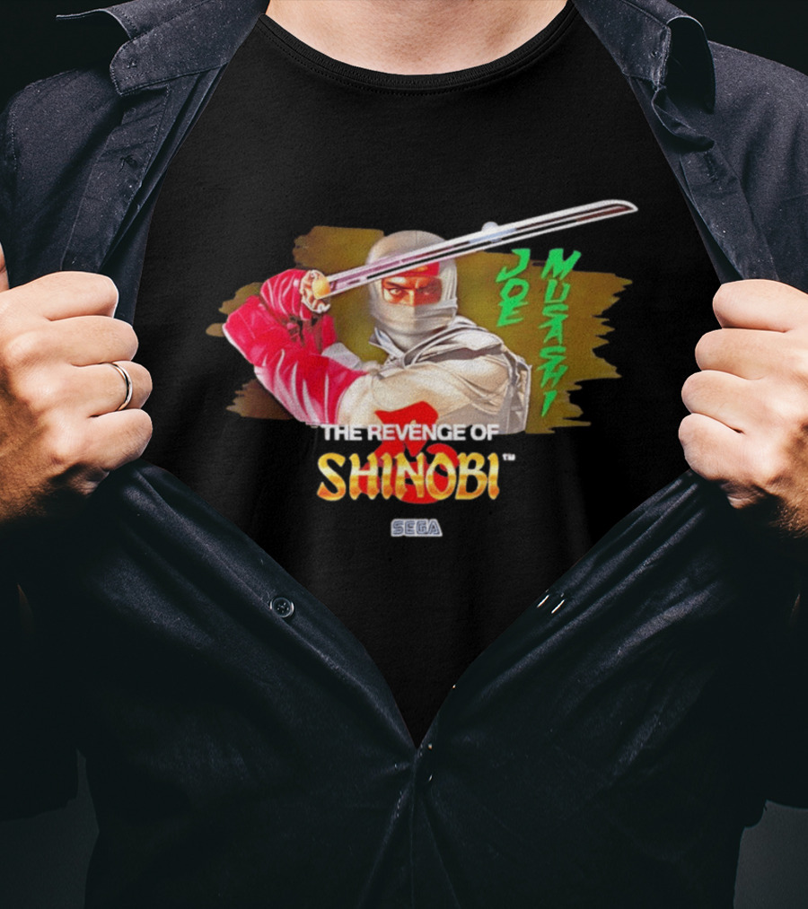 Joe Musashi The Revenge Of Shinobi SEGA T-Shirt