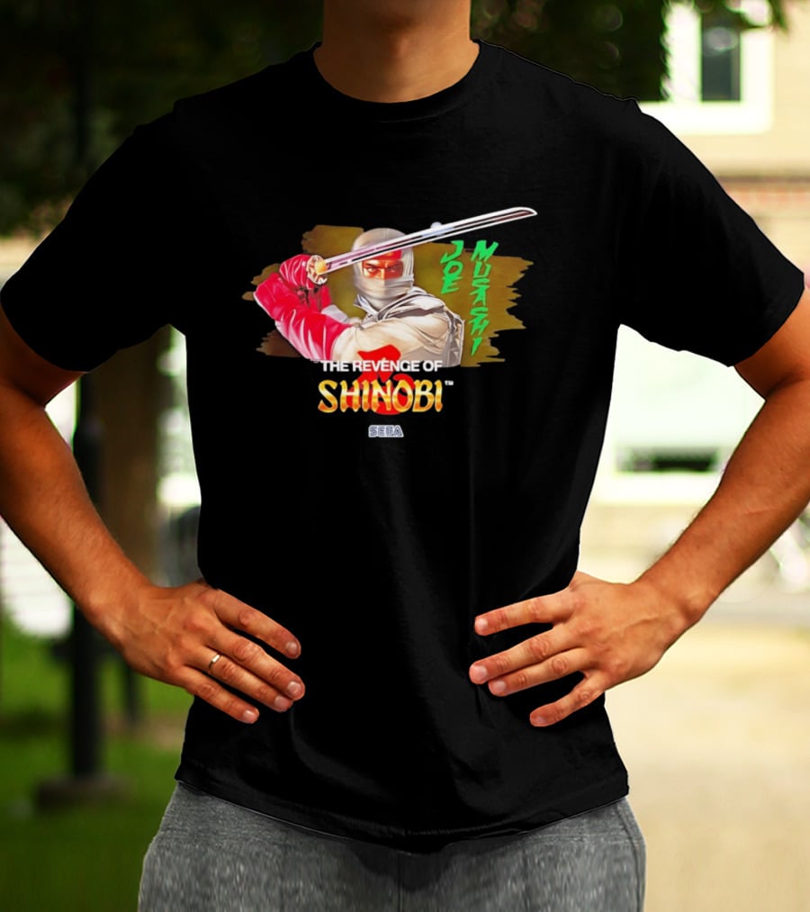 Joe Musashi The Revenge Of Shinobi SEGA T-Shirt
