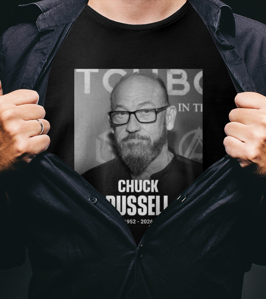 Chuck Russell 1952 2026 Memorial T-Shirt