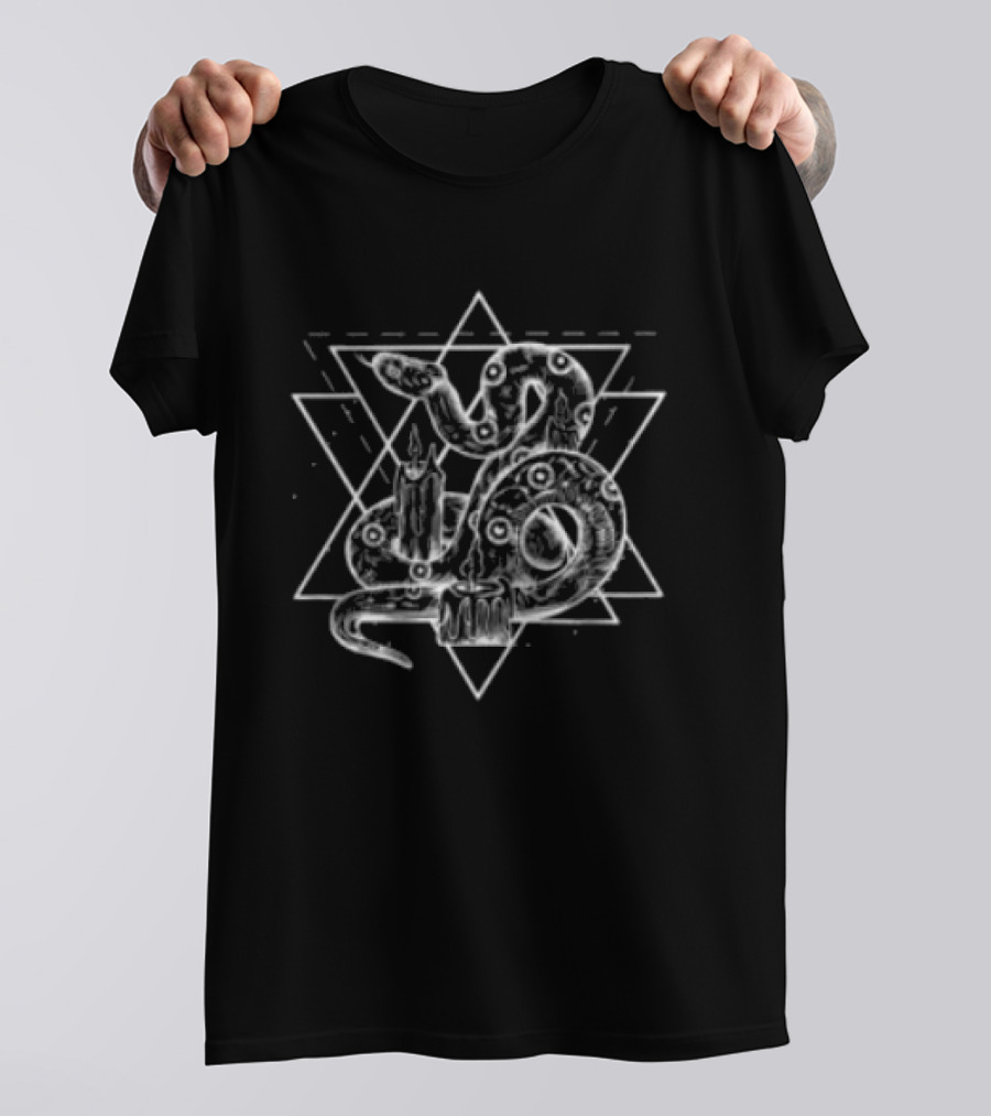 Kt8 Beats Antique Snake Geometric T-Shirt