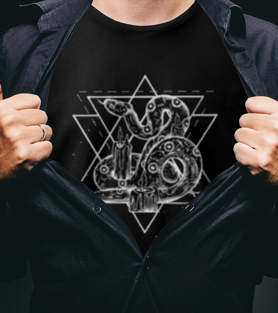 Kt8 Beats Antique Snake Geometric T-Shirt