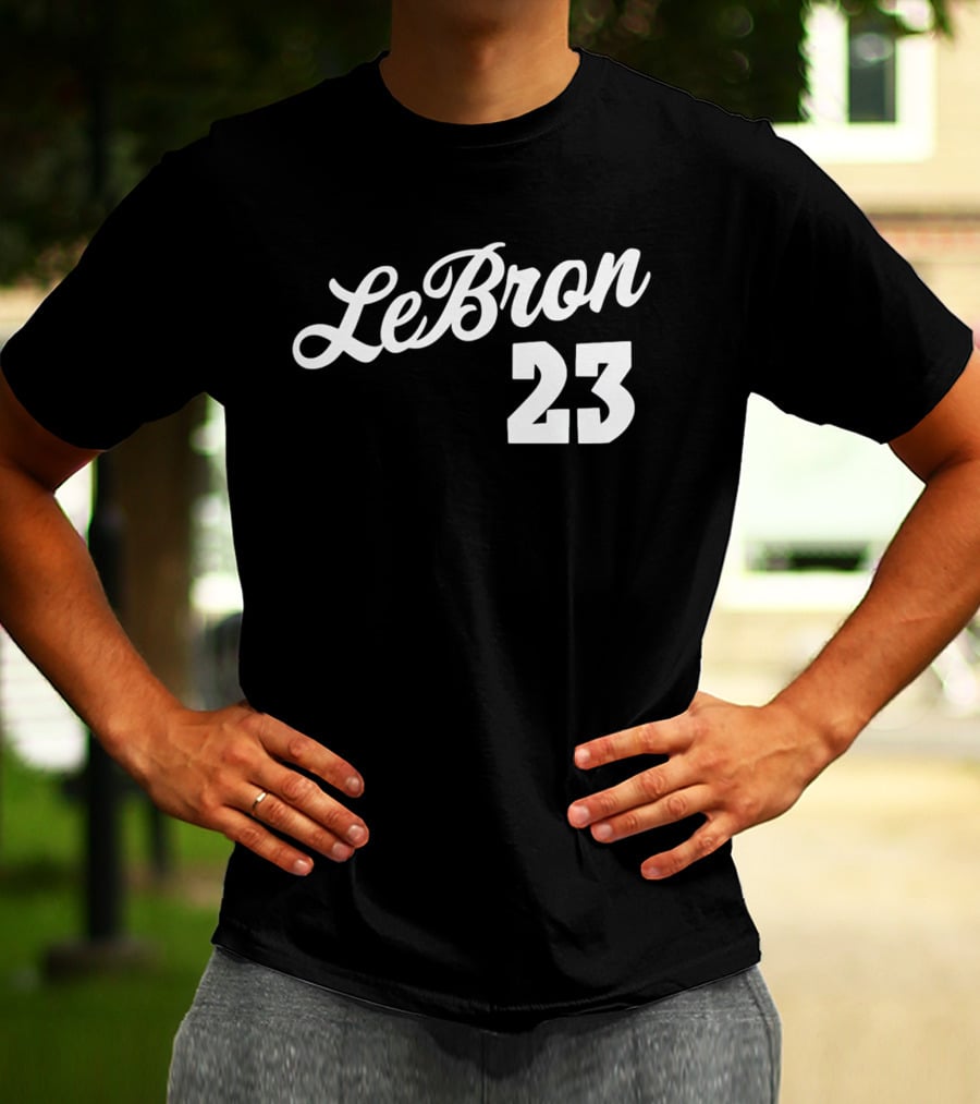 LeBron 23 Custom Name Number T-Shirt