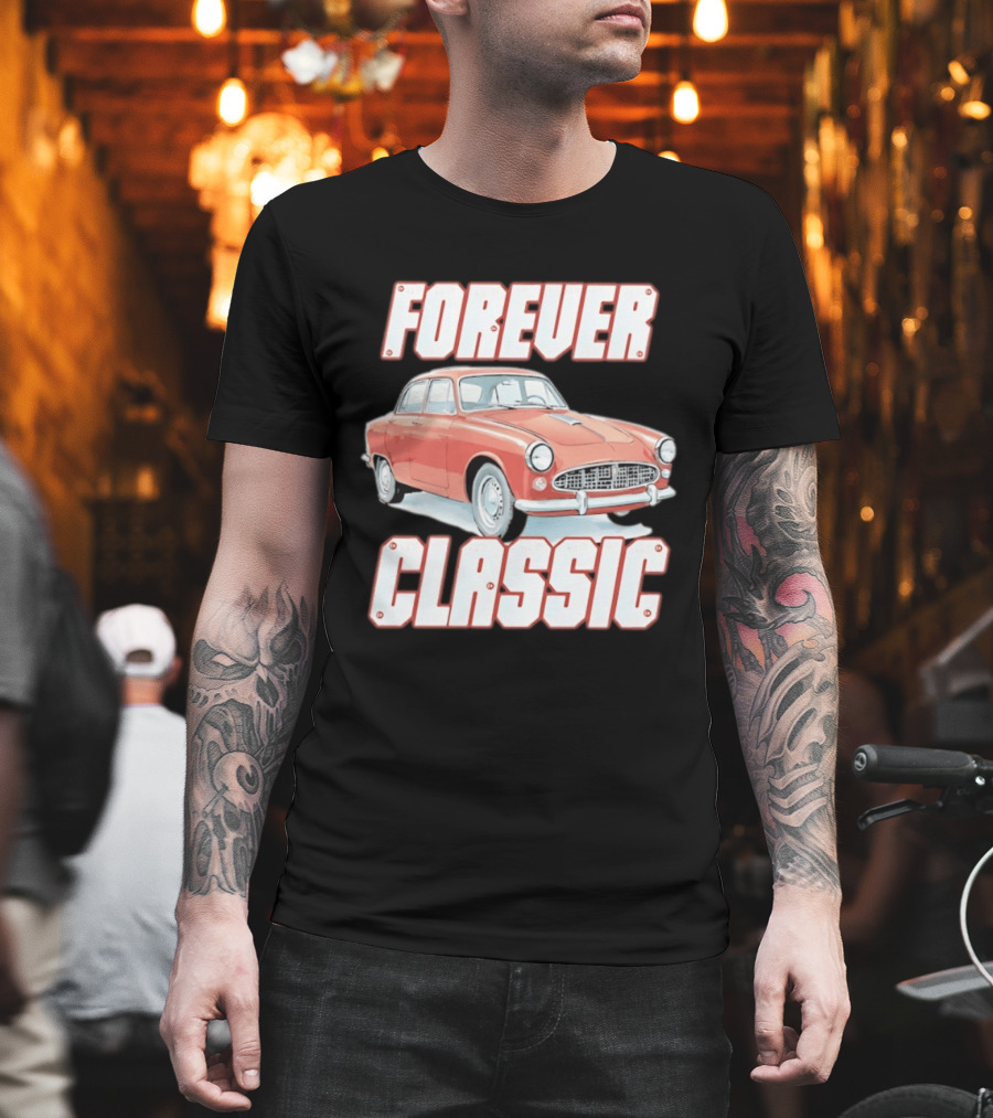 Forever Classic Volvo P1800 Vintage Car T-Shirt