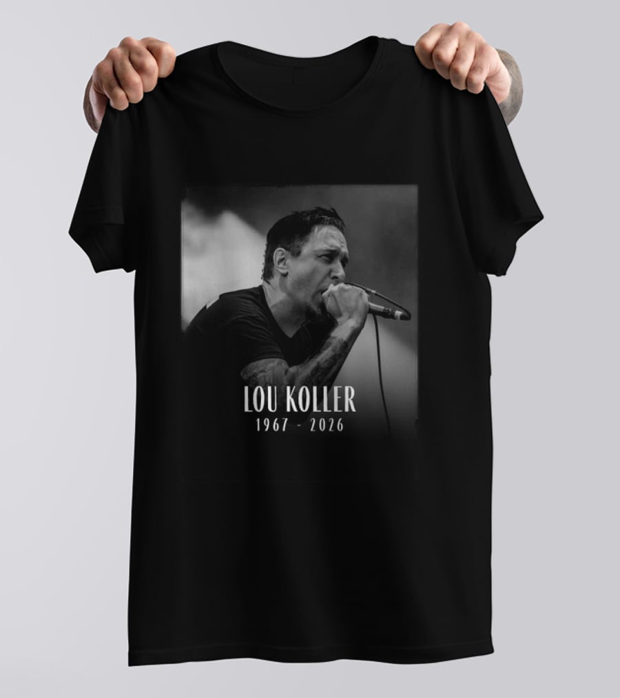 Lou Koller 1967 2026 Vocal Microphone Performance T-Shirt
