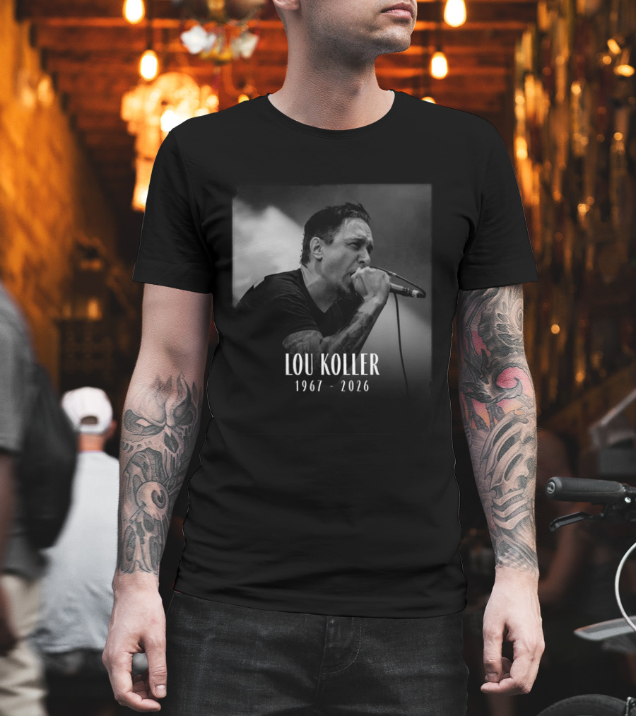 Lou Koller 1967 2026 Vocal Microphone Performance T-Shirt